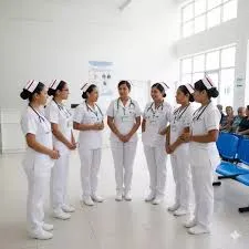 Profesionales de asistencia medica para eventos empresariales brindando soporte en un congreso corporativo de ORS Eventos en Colombia.